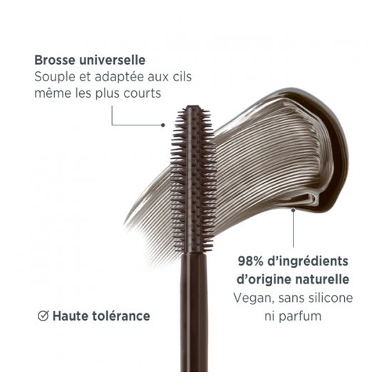 Même Mascara Yeux Sensibles Brun Noir 8ml