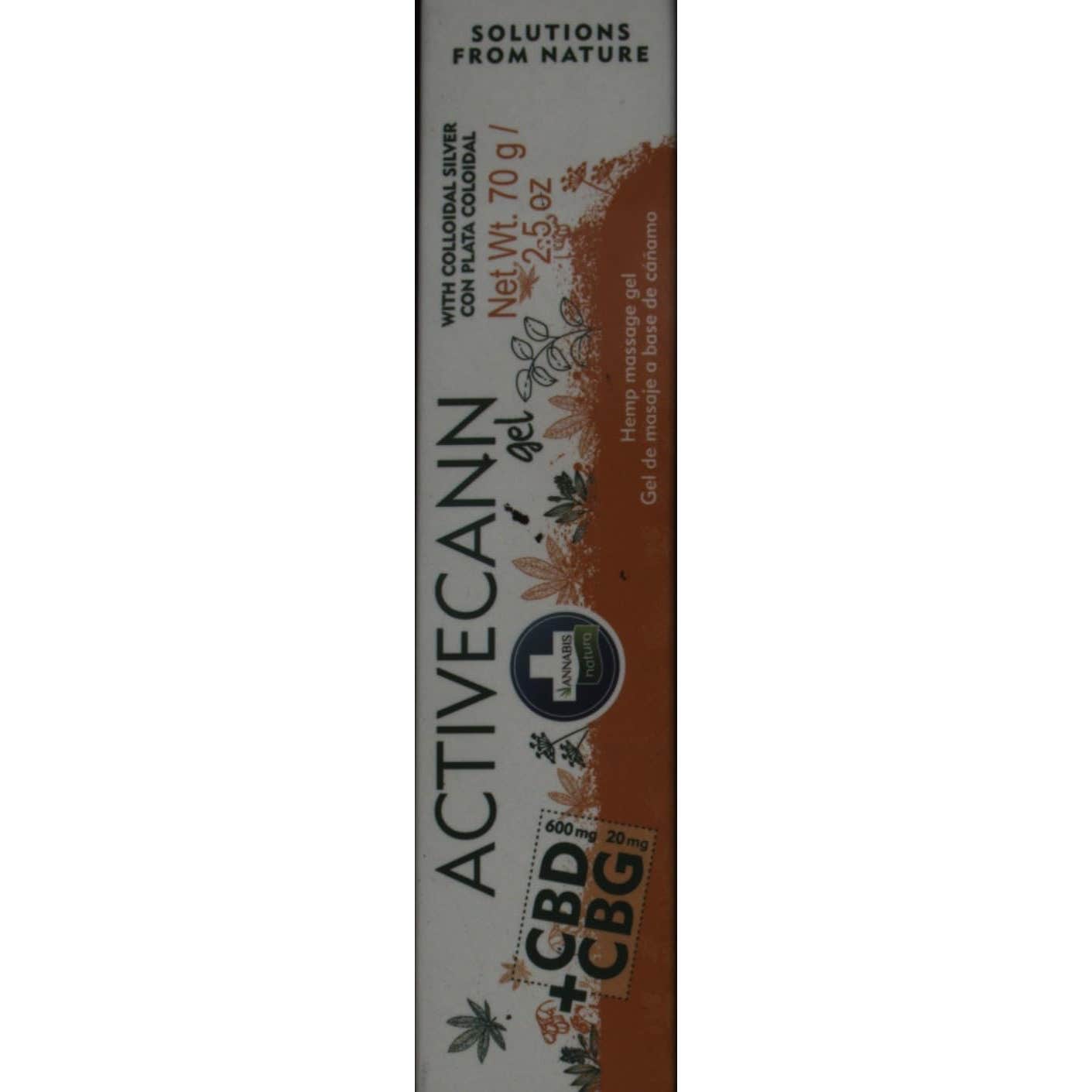 Annabis Activecann Gel Masaje Cáñamo 75ml