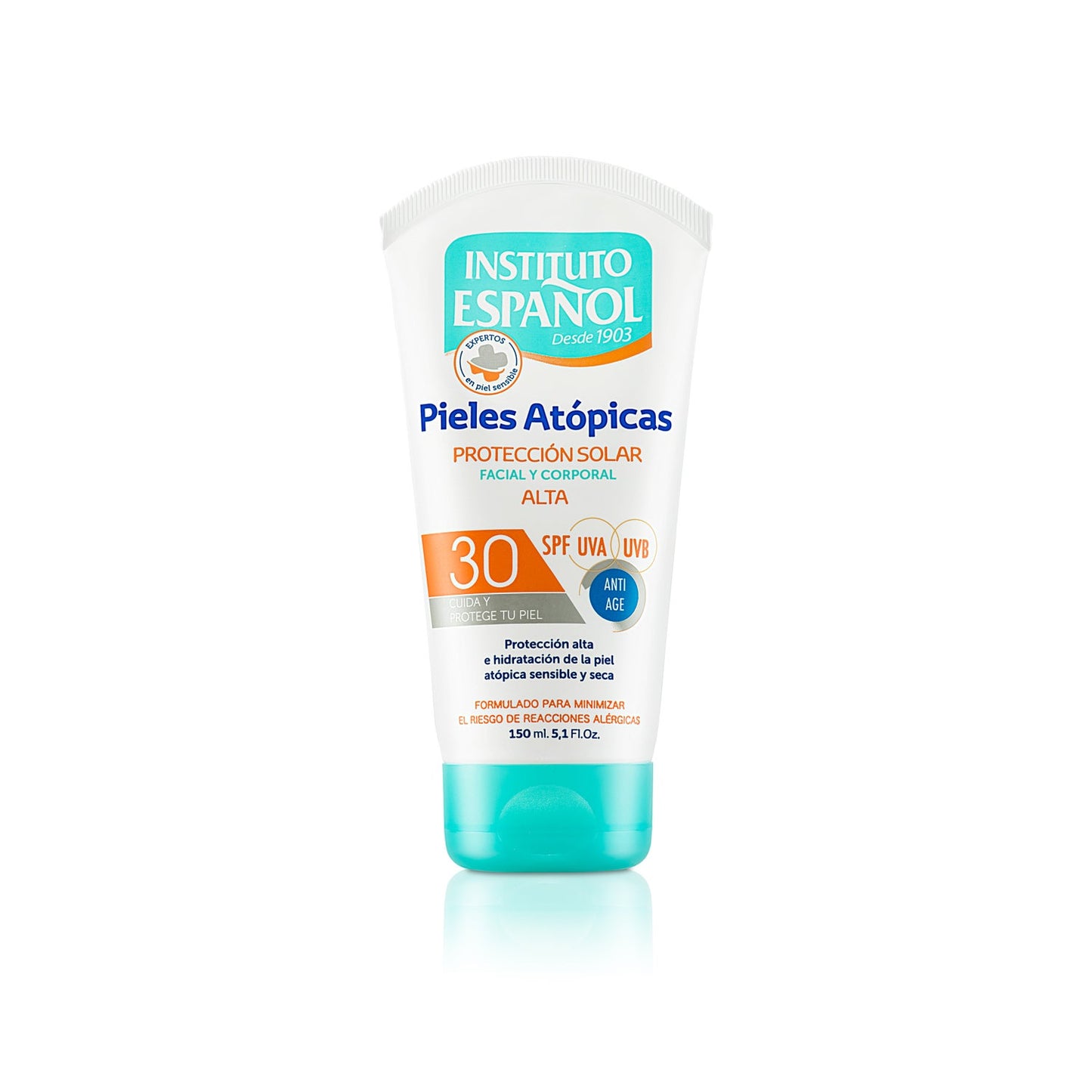 Instituto Español Protección Solar Pieles Atópicas SPF30+ 150ml