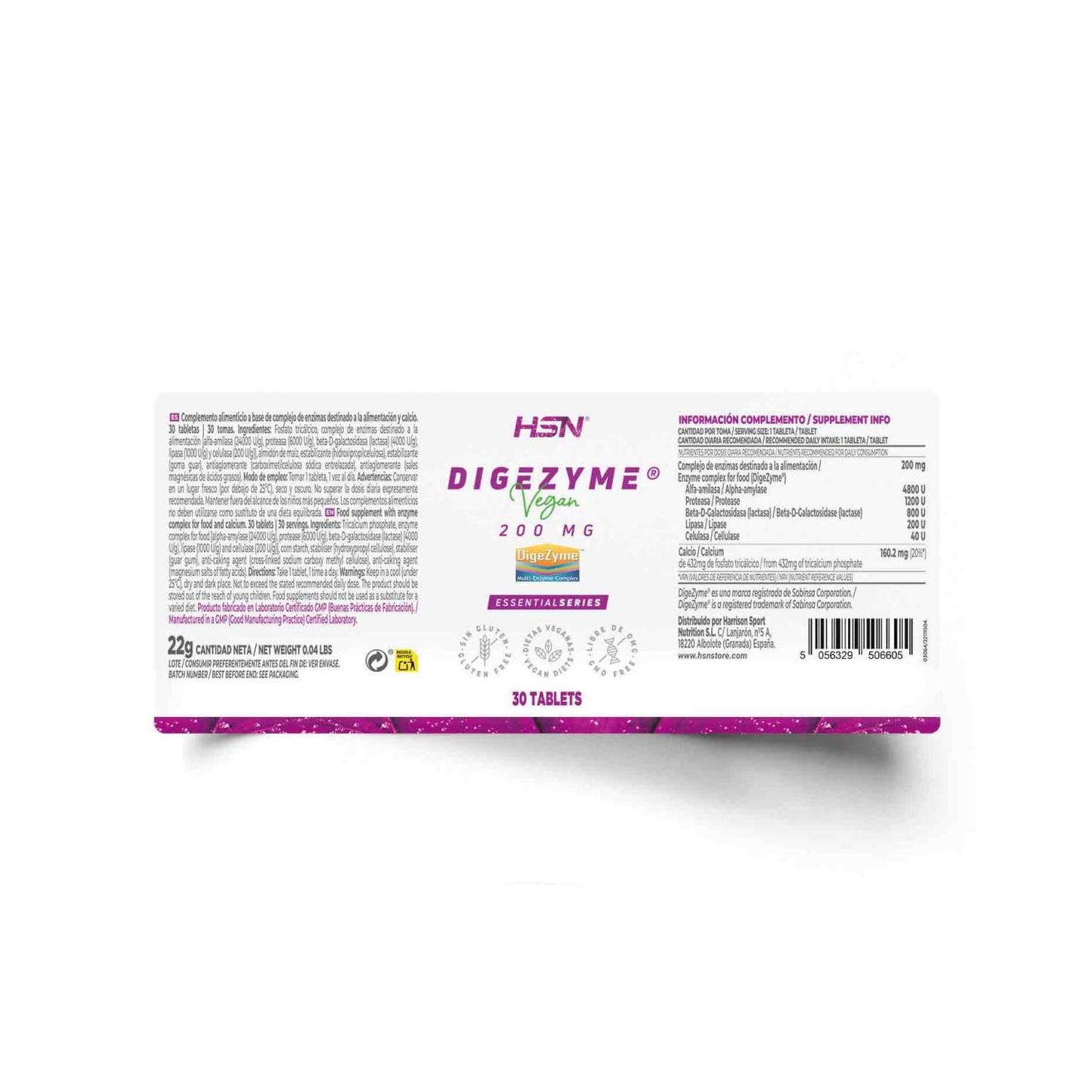 HSN Digezyme® 200mg 30comp