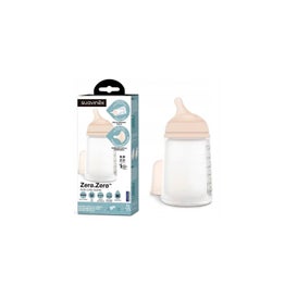 Suavinex Biberón Anticólico M Silicona +3M Light Sand 270ml 1ud