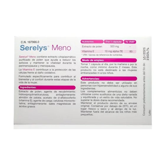 Serelys Meno 60caps