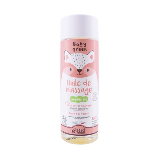 Mkl Baby Green Aceite de Masaje Suave Azahar Bio 100ml