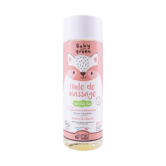 Mkl Baby Green Aceite de Masaje Suave Azahar Bio 100ml