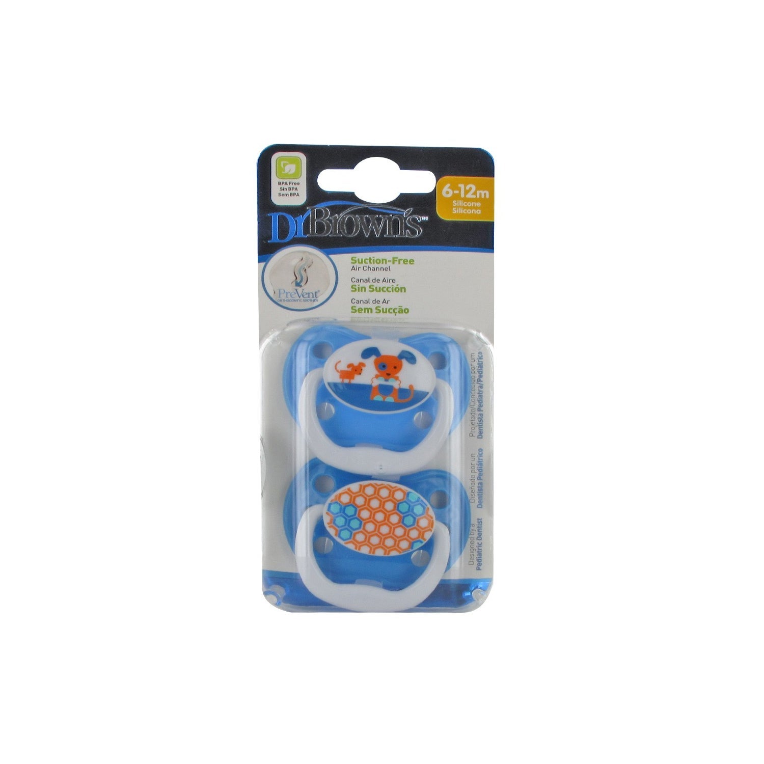 Dr Brown's Chupete Prevent Dibujos 6-12 Meses