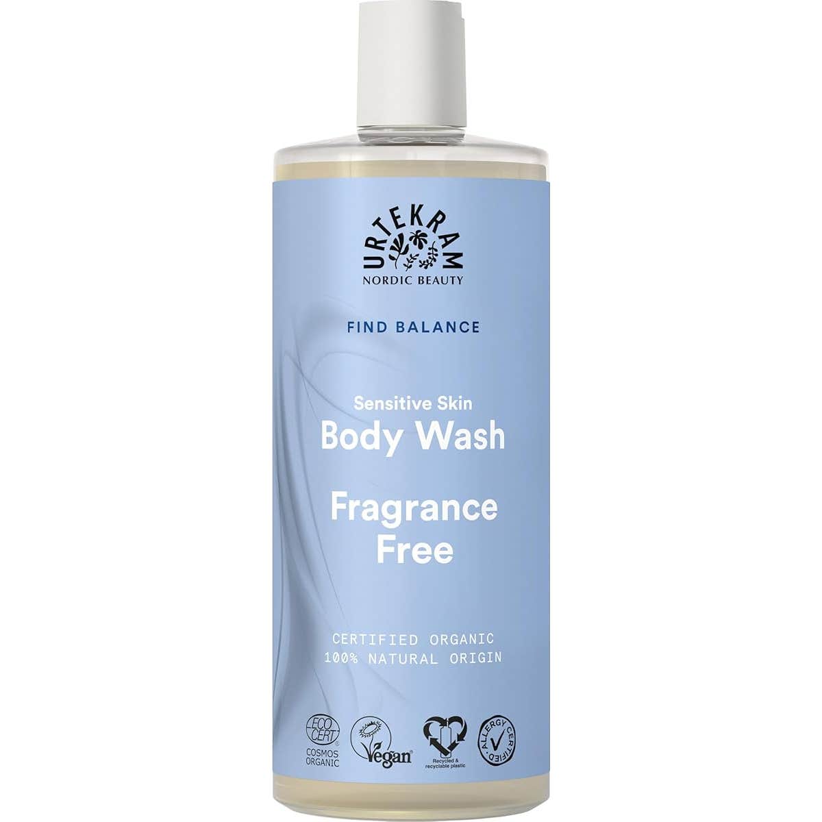 Urtekram Fragance Free Gel de Baño 500ml