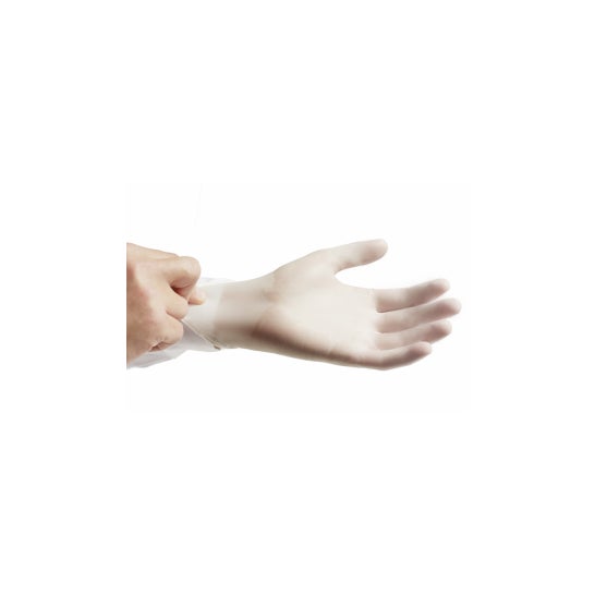 Naturflex guantes vinilo T-S 1 ud