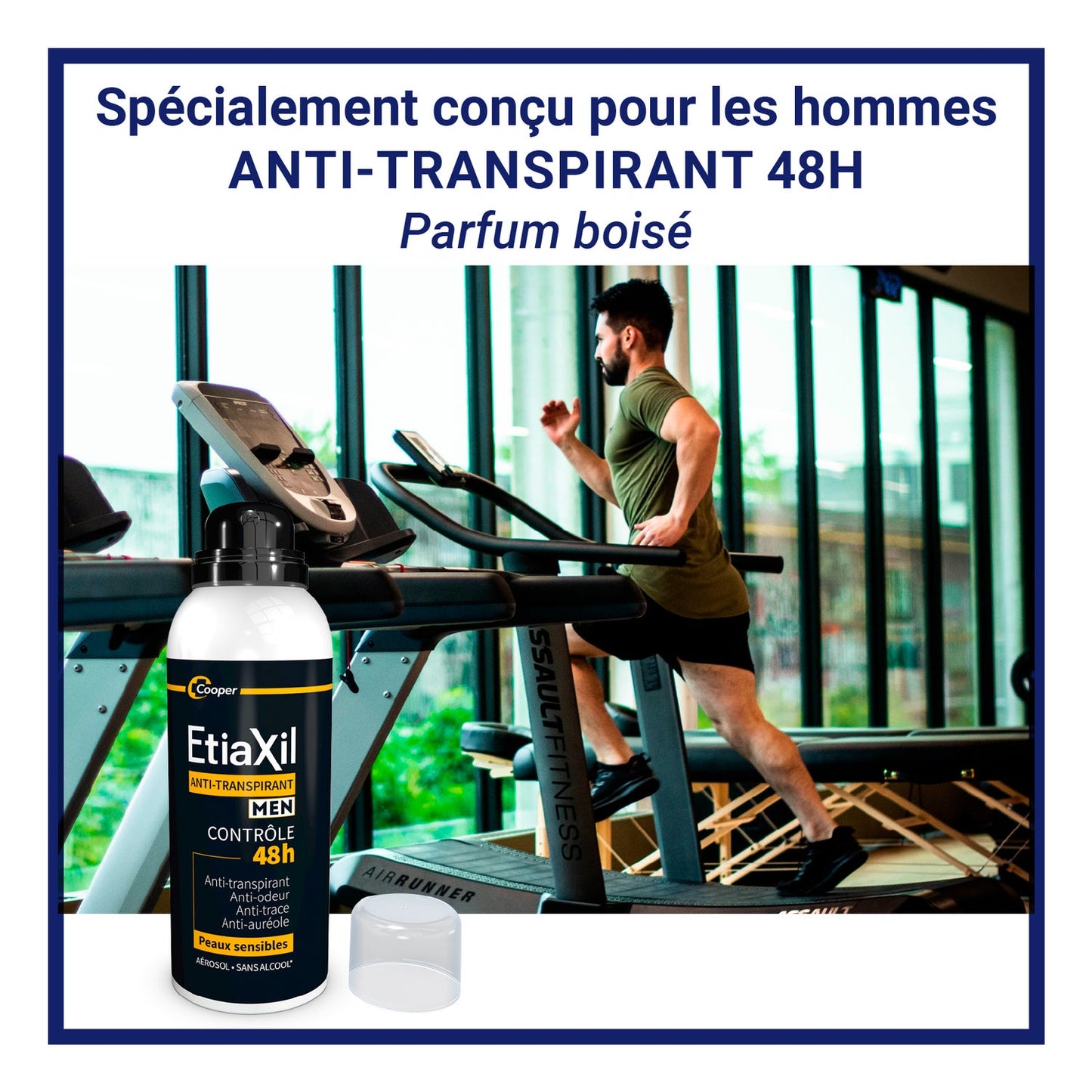 Etiaxil Anti-Transpirant Men 48h Aérosol 2x150ml