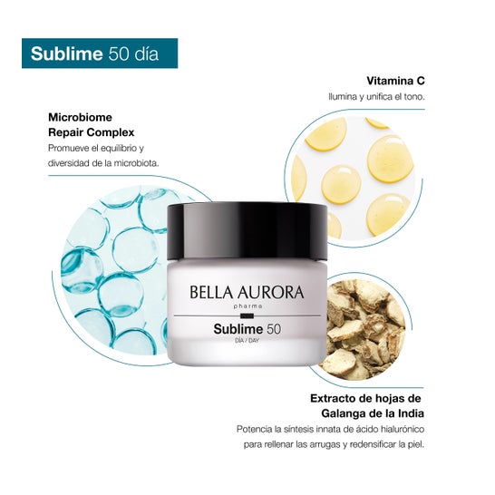 Bella Aurora Sublime 50 Crema Día Multi-Acción Anti-Edad +50 años 50ml