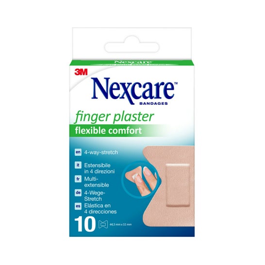 Nexcare Finger Apósito 10 Tiras