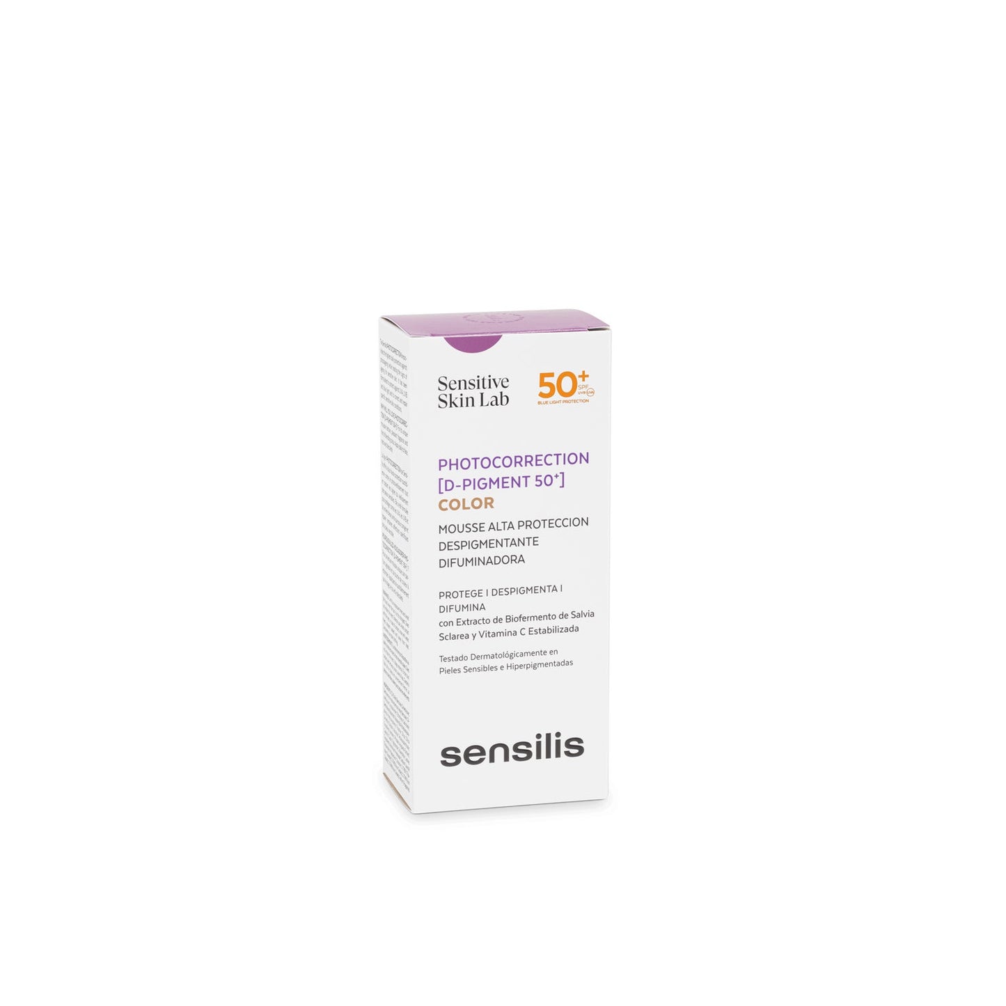 Sensilis Photocorrection [D-Pigment 50+] Mousse Despigmentante Color SPF50+ 40ml