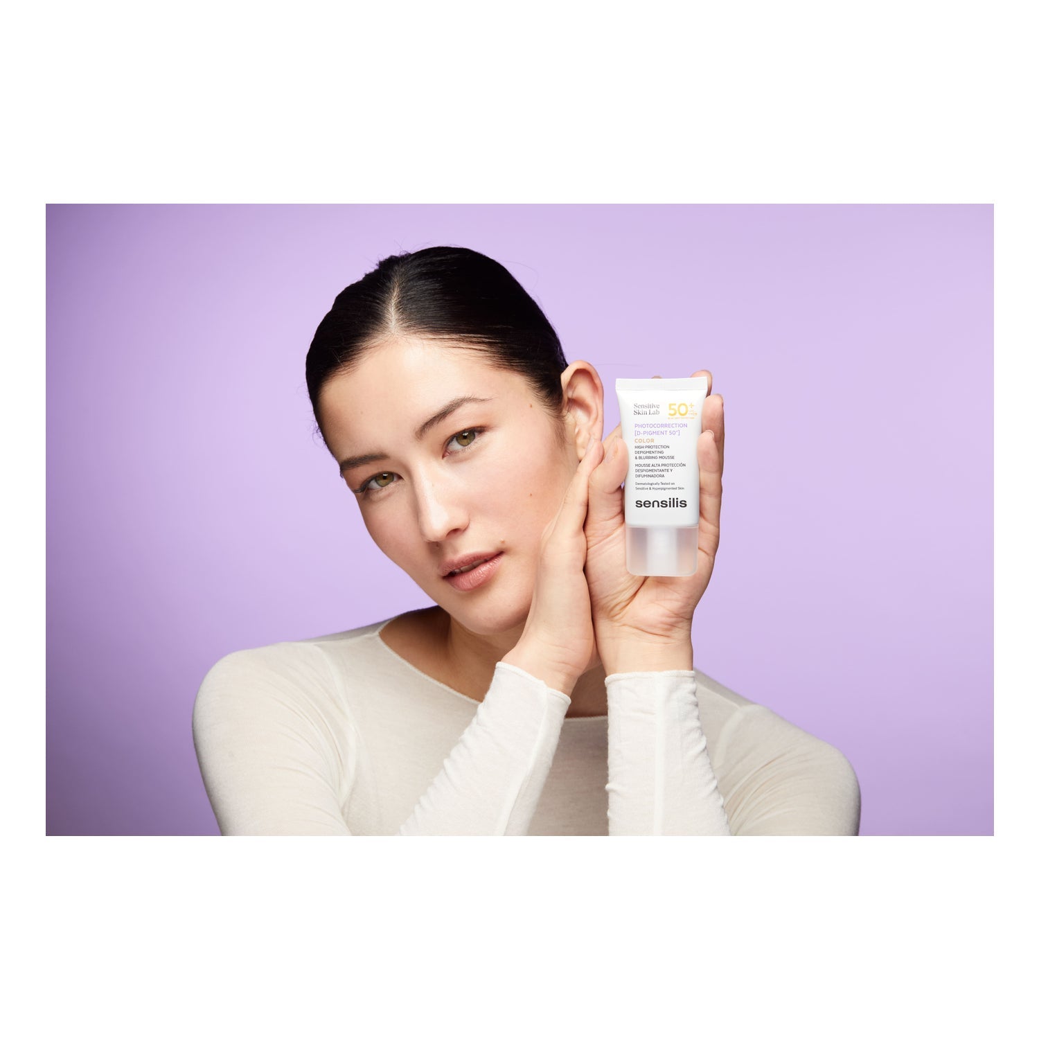 Sensilis Photocorrection [D-Pigment 50+] Mousse Despigmentante Color SPF50+ 40ml