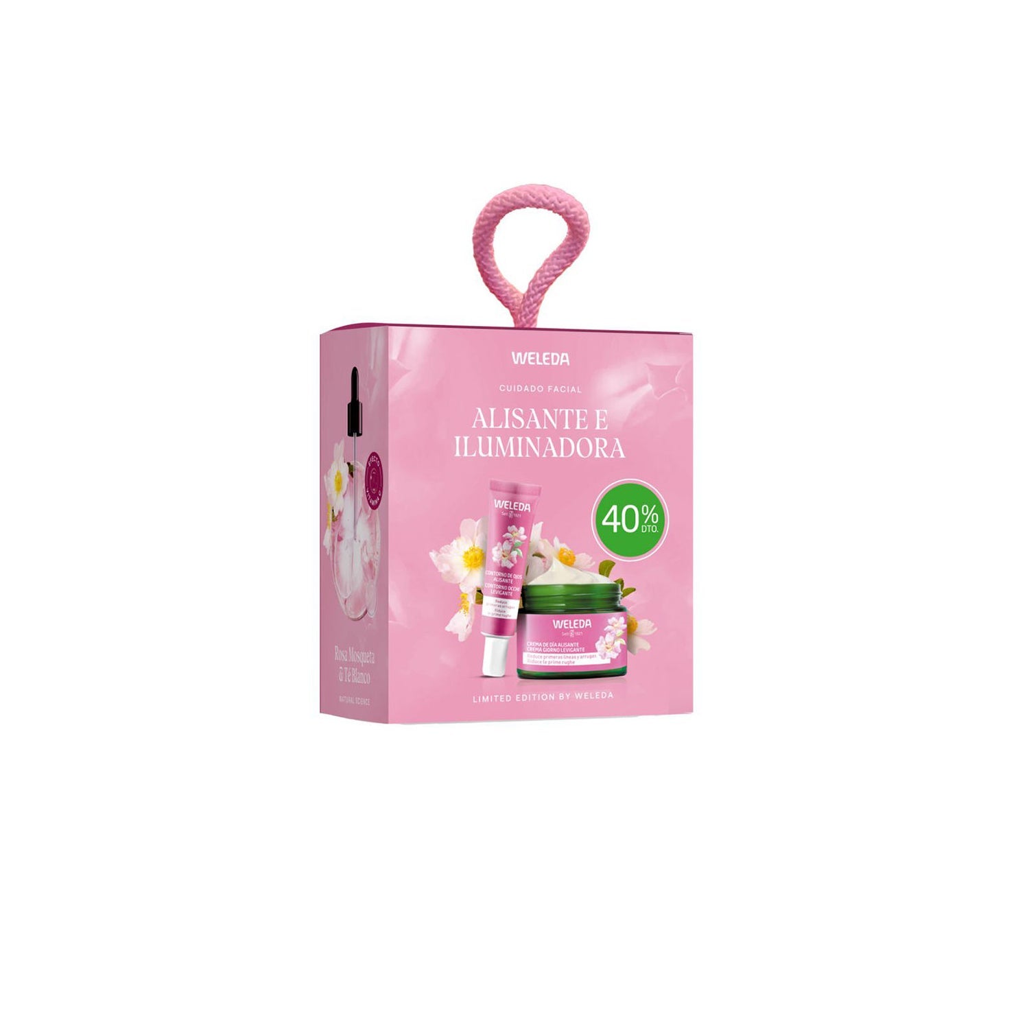 Weleda Rutina Alisante e Iluminadora Contorno Ojos 12ml + Crema Día 40ml