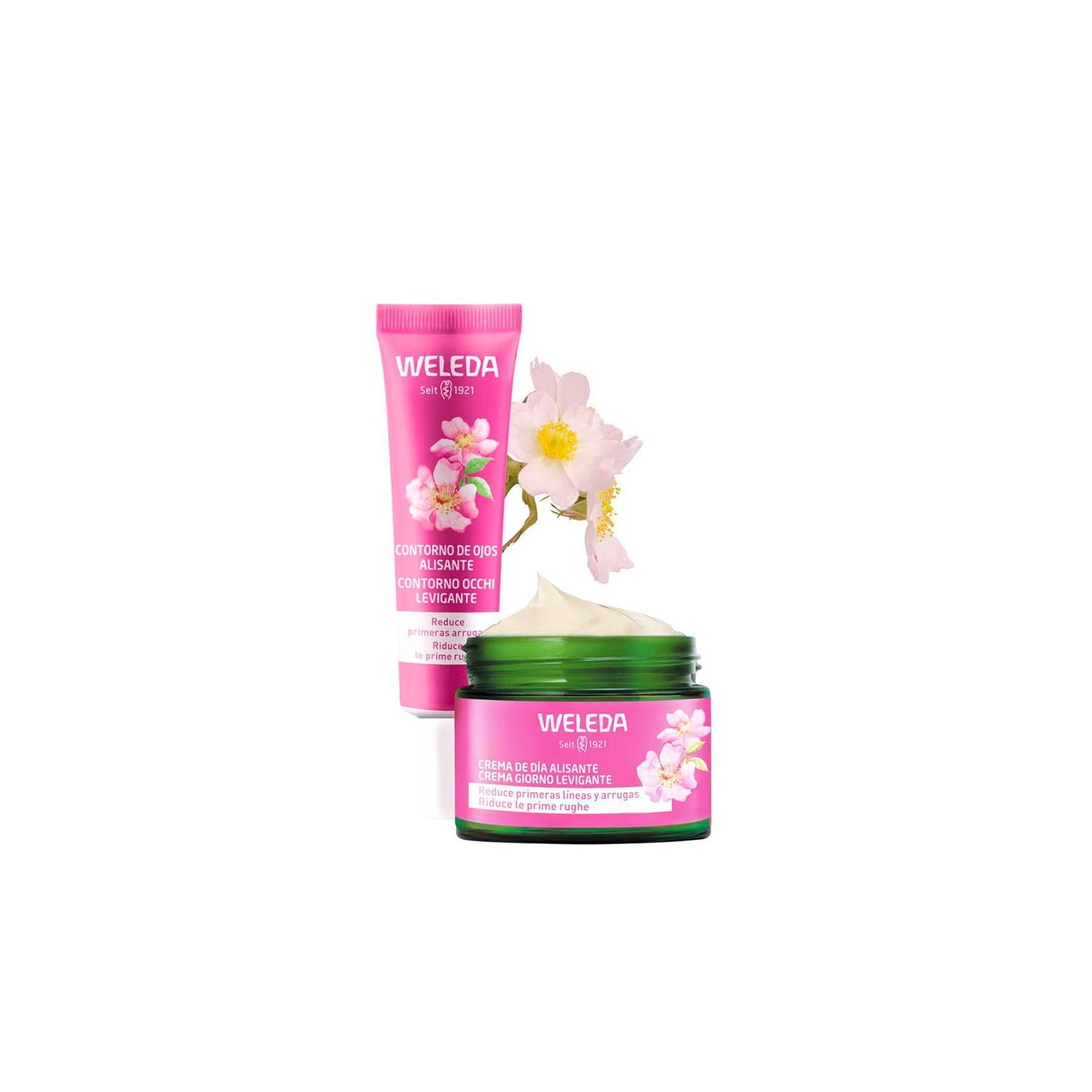 Weleda Rutina Alisante e Iluminadora Contorno Ojos 12ml + Crema Día 40ml