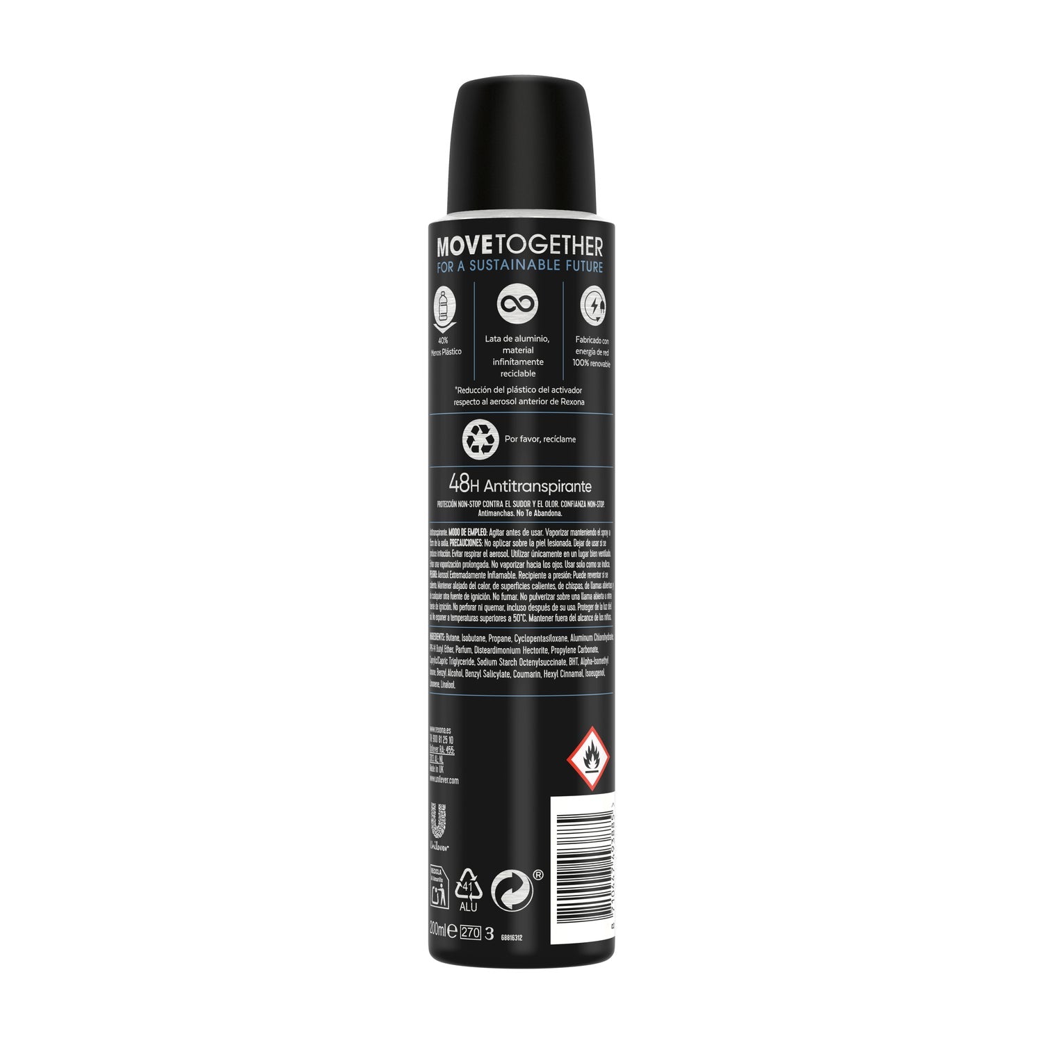 Rexona Invisible Ice Fresh Men Desodorante 200ml