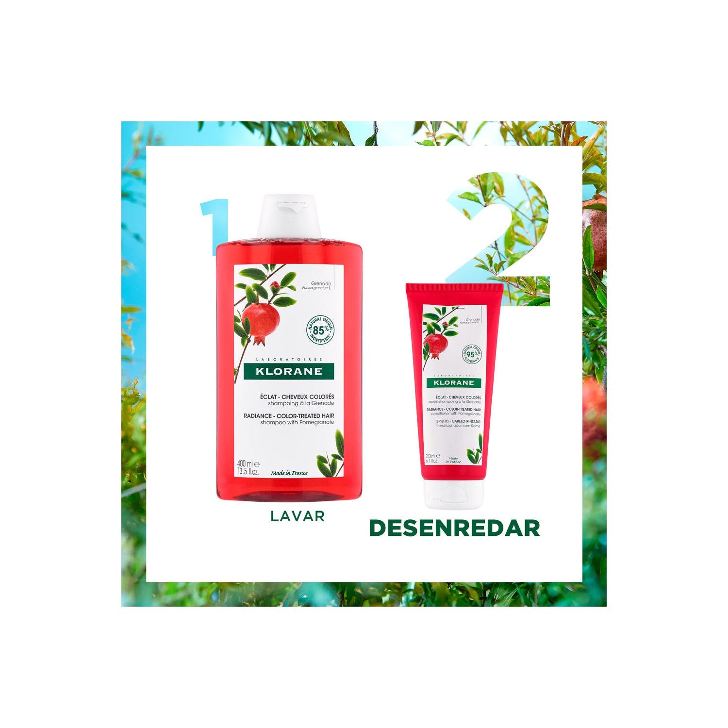 Klorane Acondicionador a la Granada 200ml