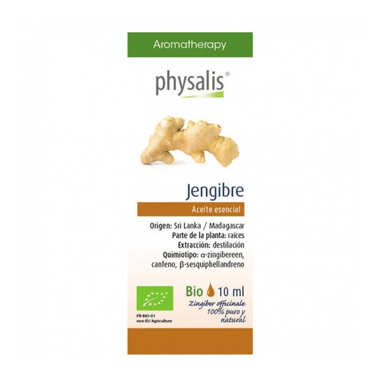 Physalis Aceite Esencial de Jengibre Bio 10 ml