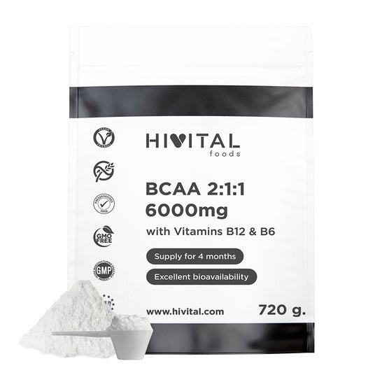 HIVITAL BCAA 2:1:1 6000 mg 720 g