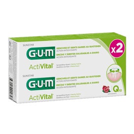 GUM ActiVital Gel Dentífrico 2x75ml
