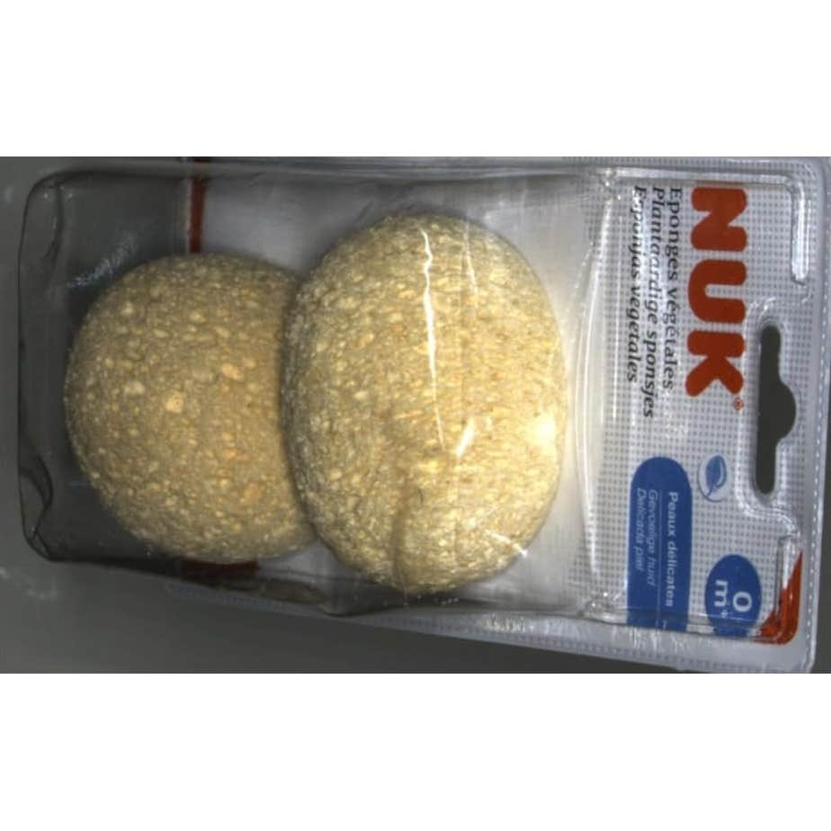 Nuk Esponja Vegetal Bebe 100 % 2 Unidades