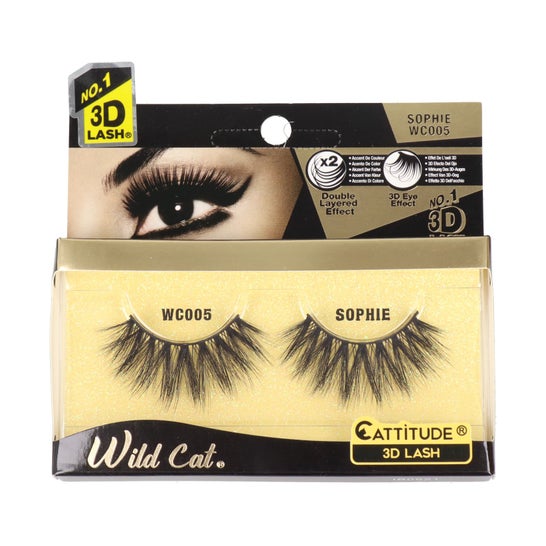 Ebin New York Wild Cat Cattitude 3 D Lash Sophie 1 par