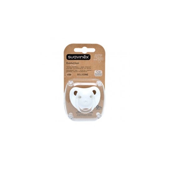 Suavinex Chupete Evolution Baby Art Anatómico Silicona +18m 1ud