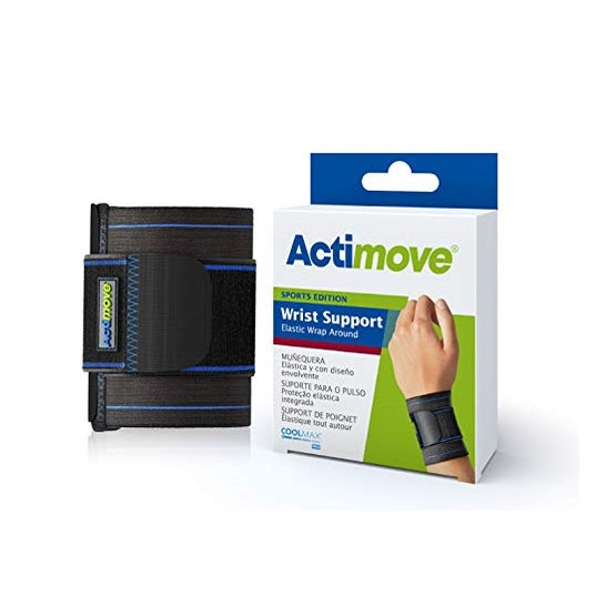Actimove Muñequera Talla Única Negro 1ud
