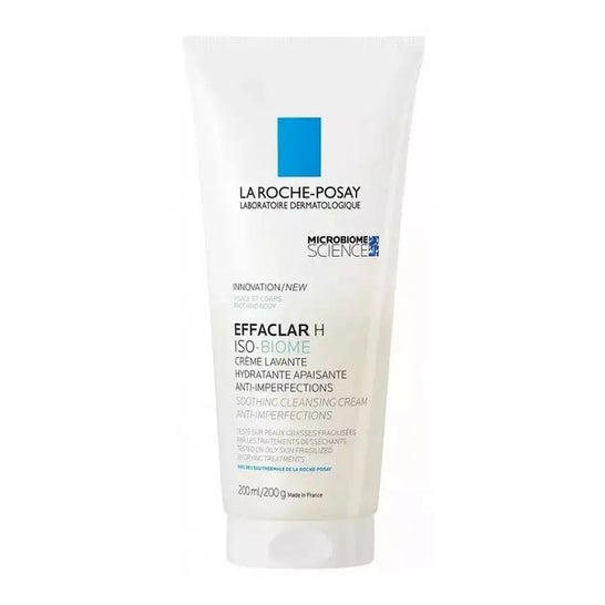 La Roche-Posay Effaclar H Iso-Biome Crema Limpiadora 200ml