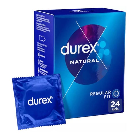Durex Natural Preservativos 24uds