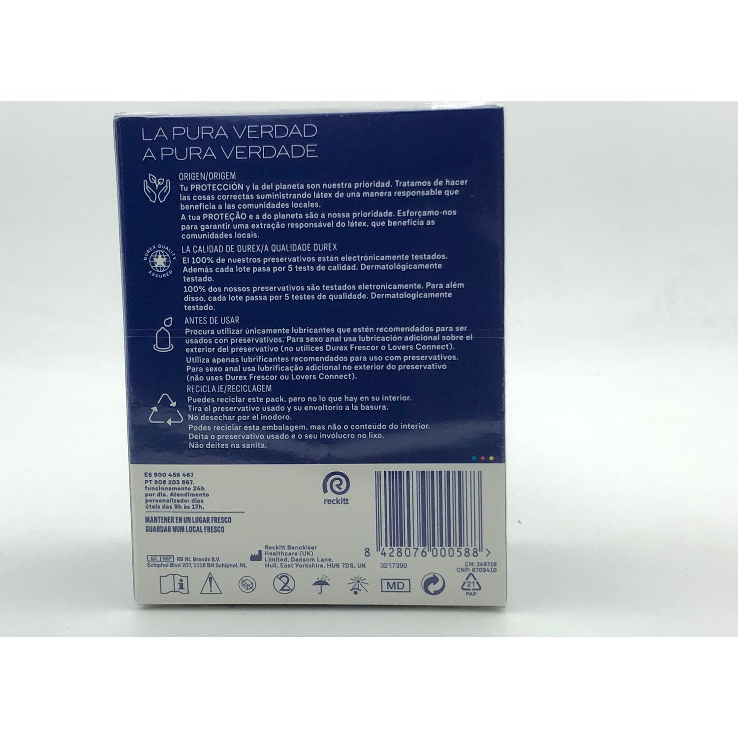 Durex Natural Preservativos 24uds