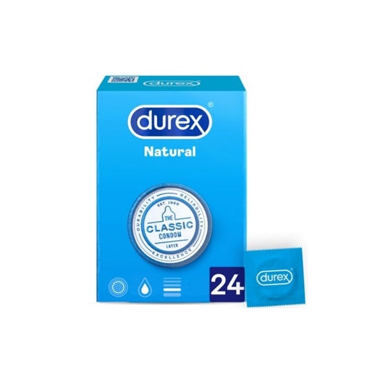 Durex Natural Preservativos 24uds