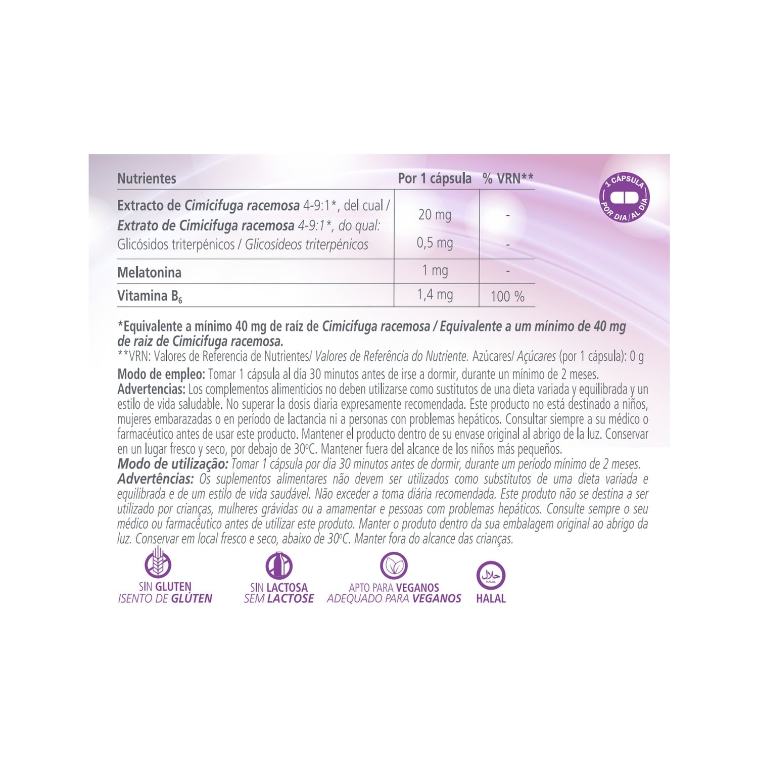 CimiNocta - 30 cápsulas
