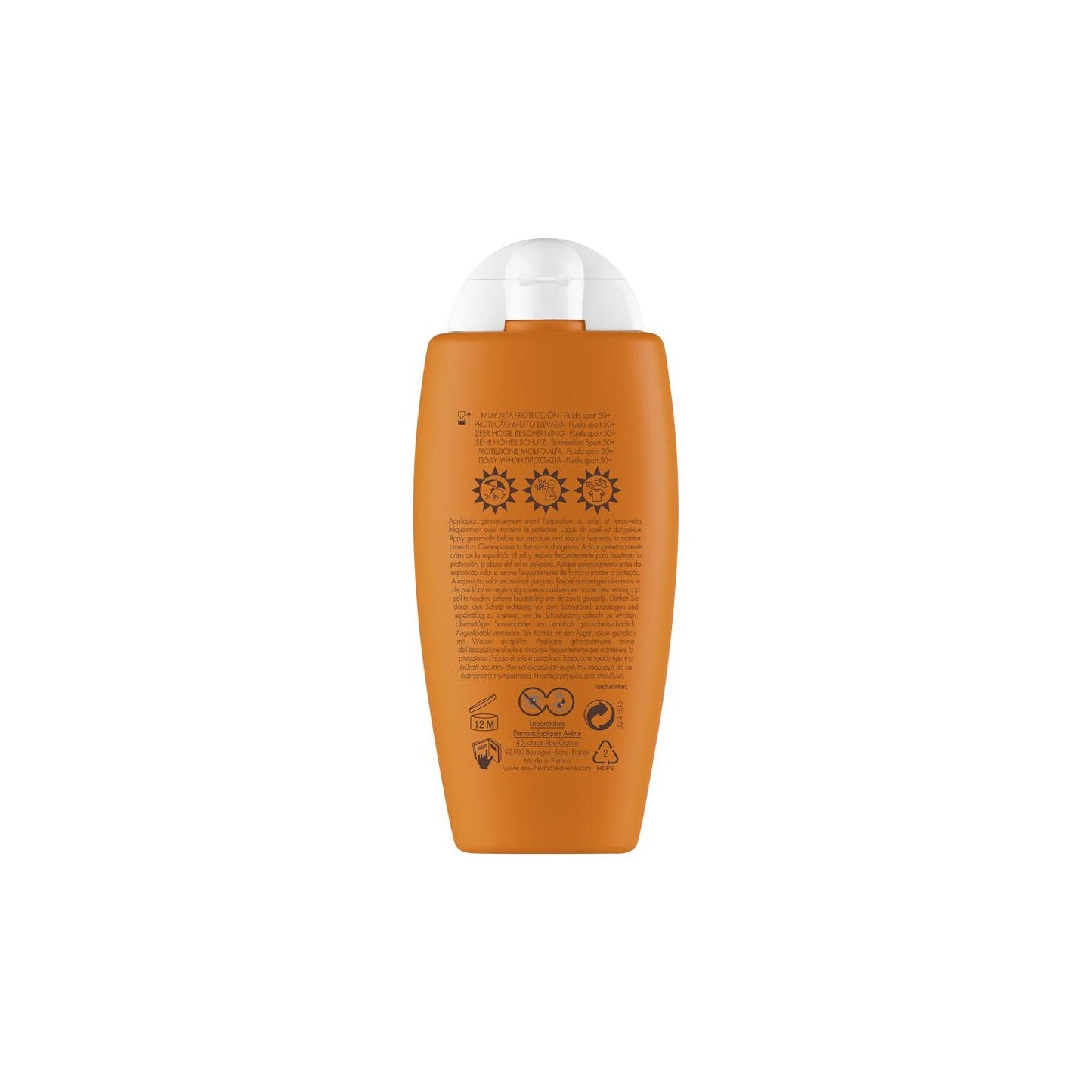 Avène Solar Fluido Sport SPF50+ 100ml