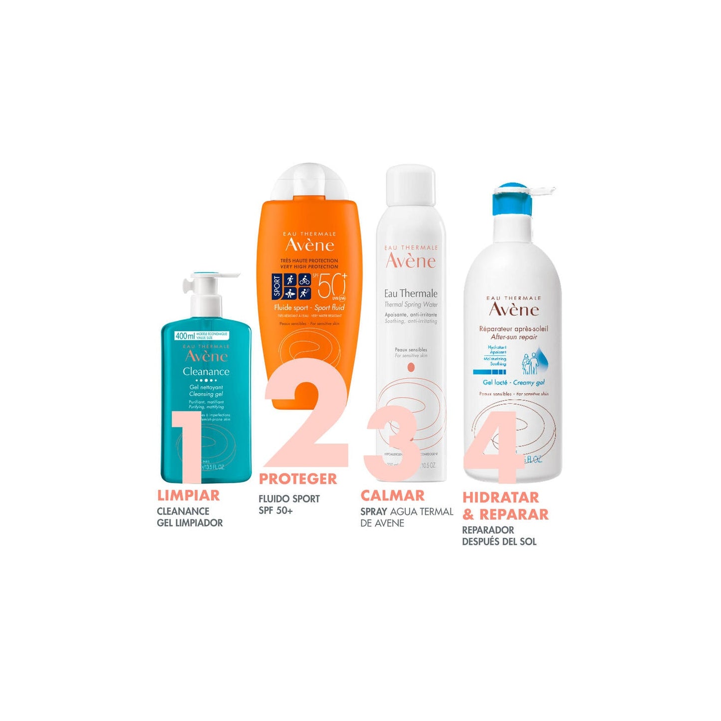 Avène Solar Fluido Sport SPF50+ 100ml