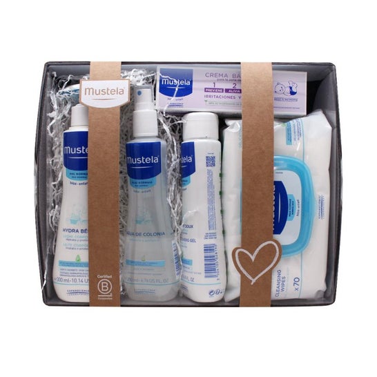 Mustela Canastilla Bebé Gris 5 productos