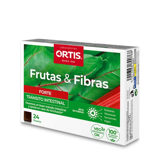 Ortis Frutas&Fibras Forte 24 cubos
