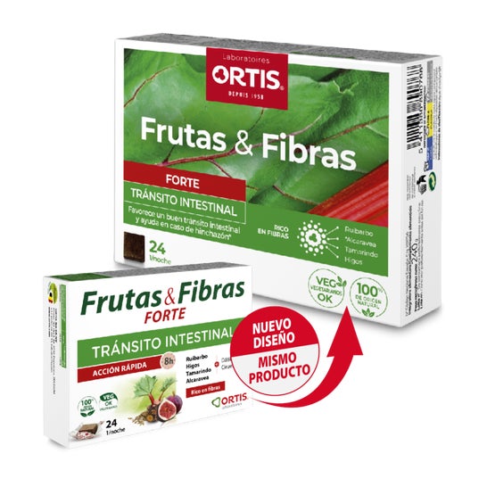 Ortis Frutas&Fibras Forte 24 cubos