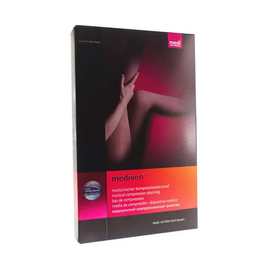 Mediven Comfort Media Larga Clase 2 Negro Talla 4 1 Par