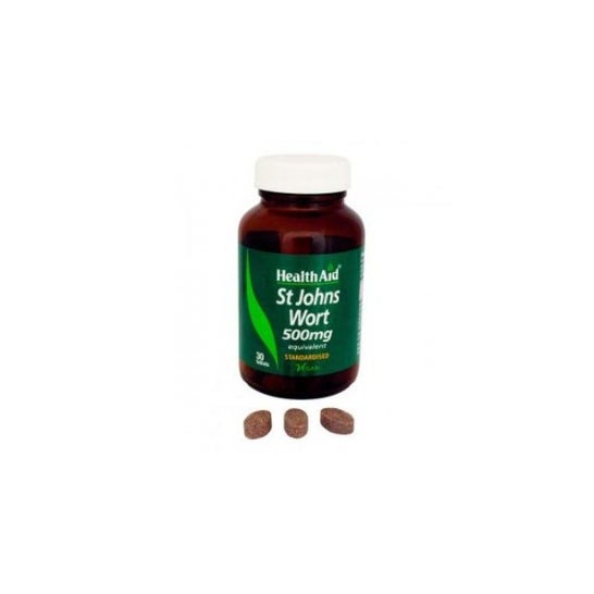 HealthAid Hyperico Erva de São João 500mg 30comp