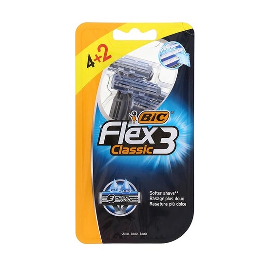Bic Maquinilla Afeitar Flex Classic 6uds