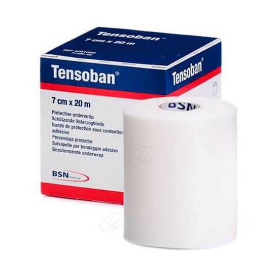 Tensoban protector del vendaje adhesivo 7 cm X 20 metros