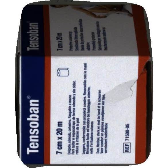 Tensoban protector del vendaje adhesivo 7 cm X 20 metros