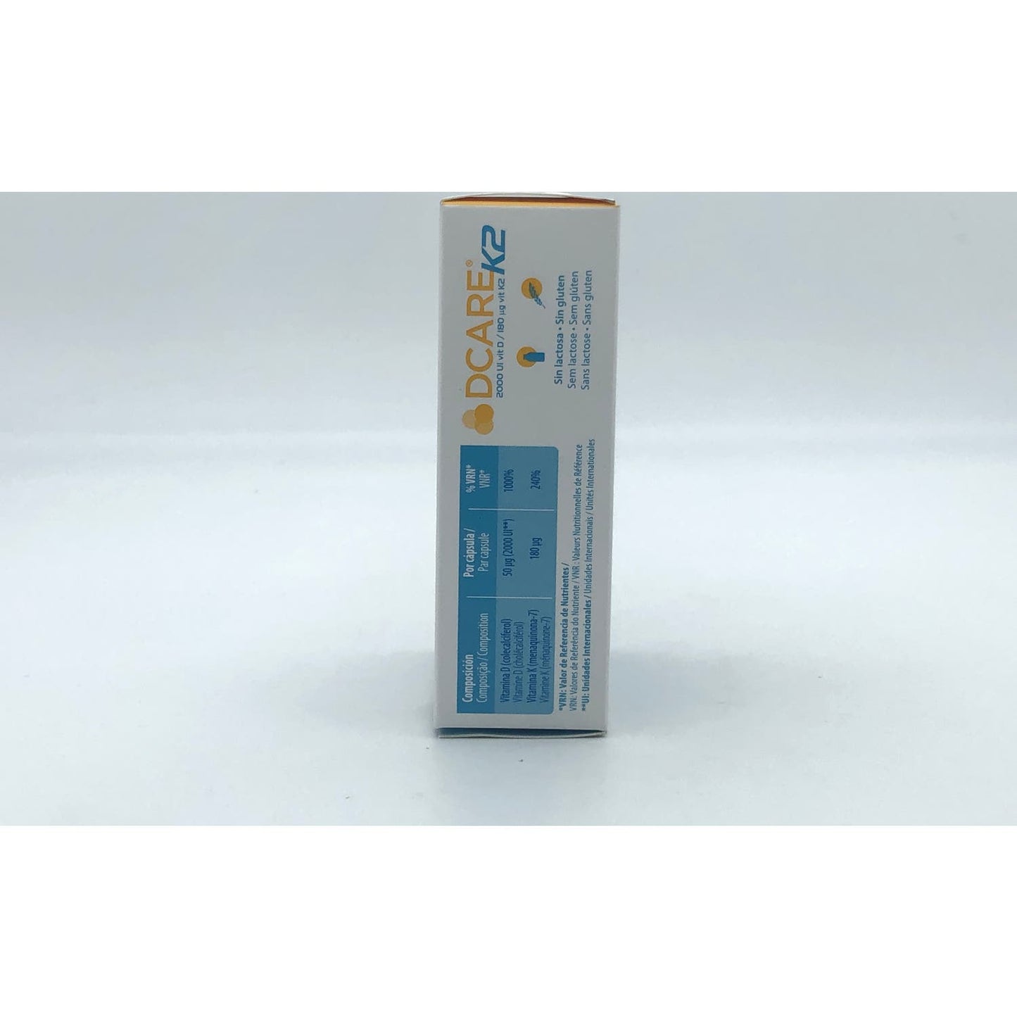 Procare Dcare K2: Vitamina D3+K2 84caps