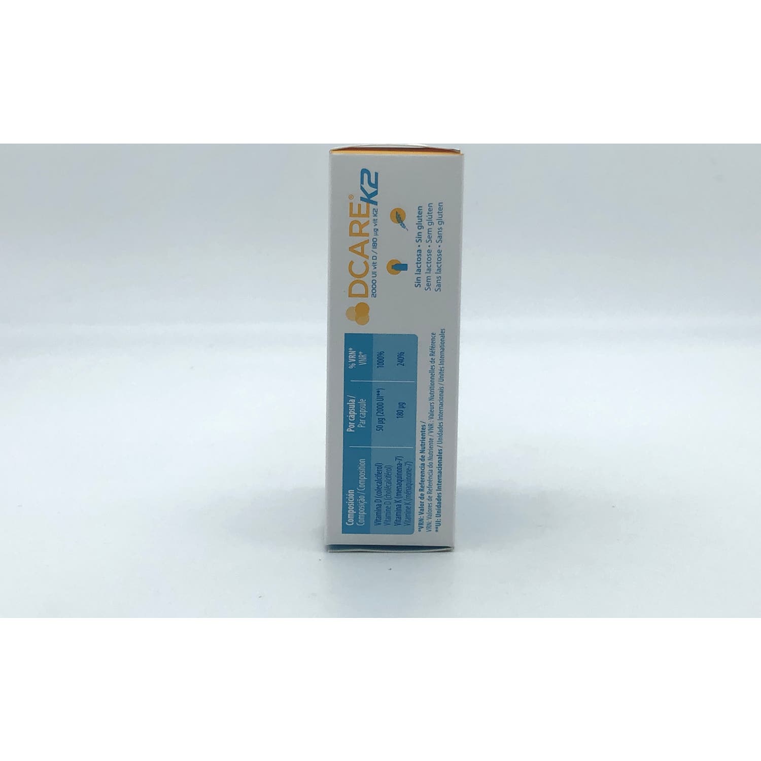 Procare Dcare K2: Vitamina D3+K2 84caps