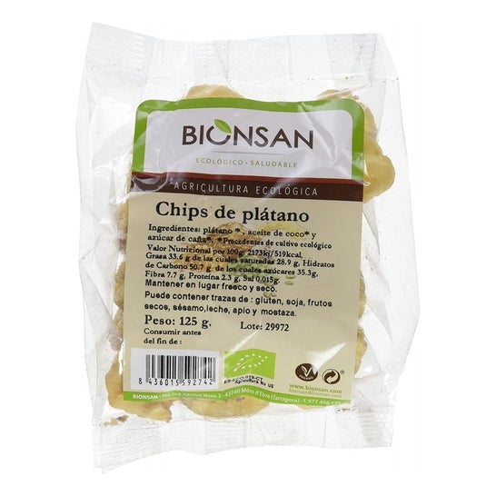 Bio goret Banana Chips Eco 125 g