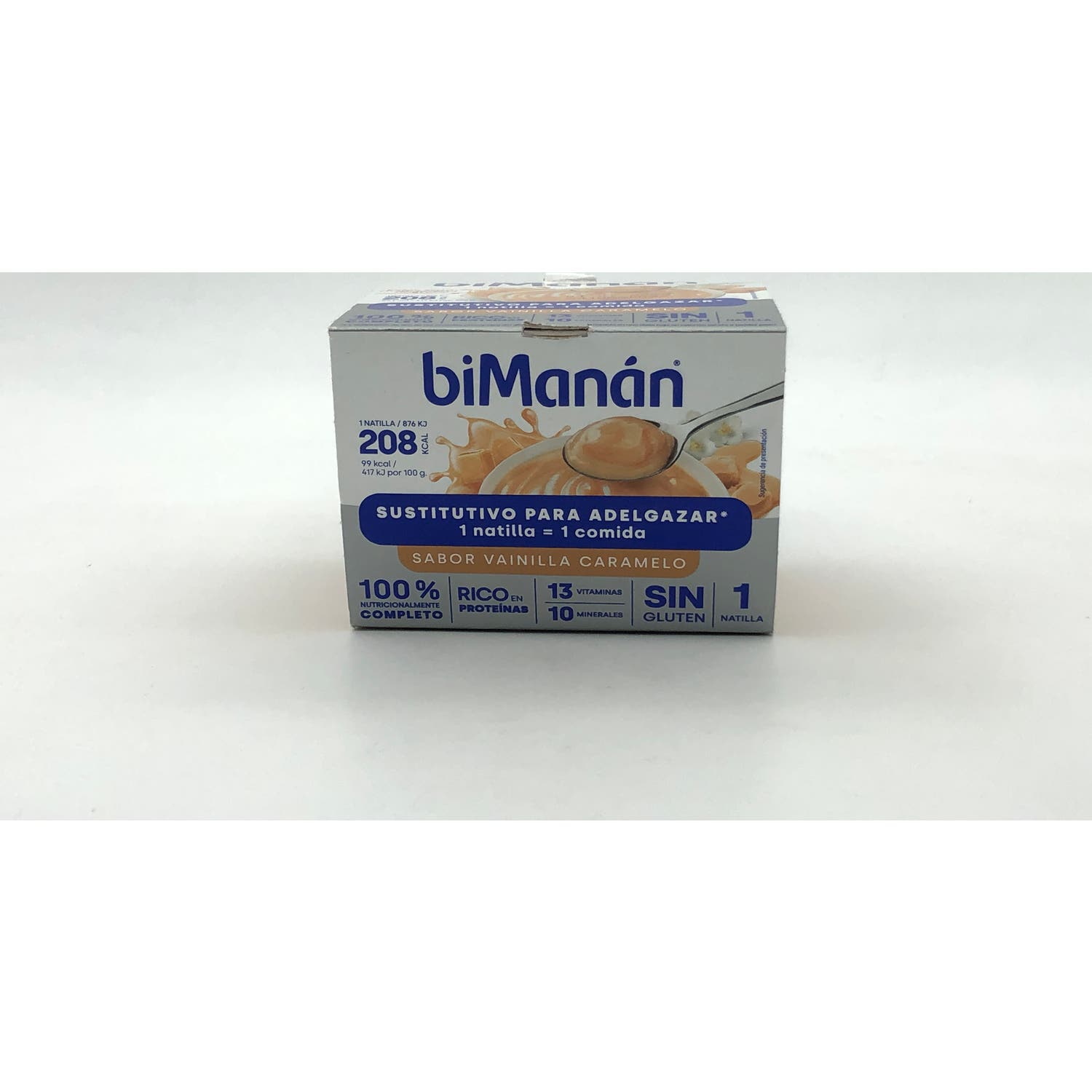 biManán Sustitutivo Copa de Vainilla Caramelo 210g