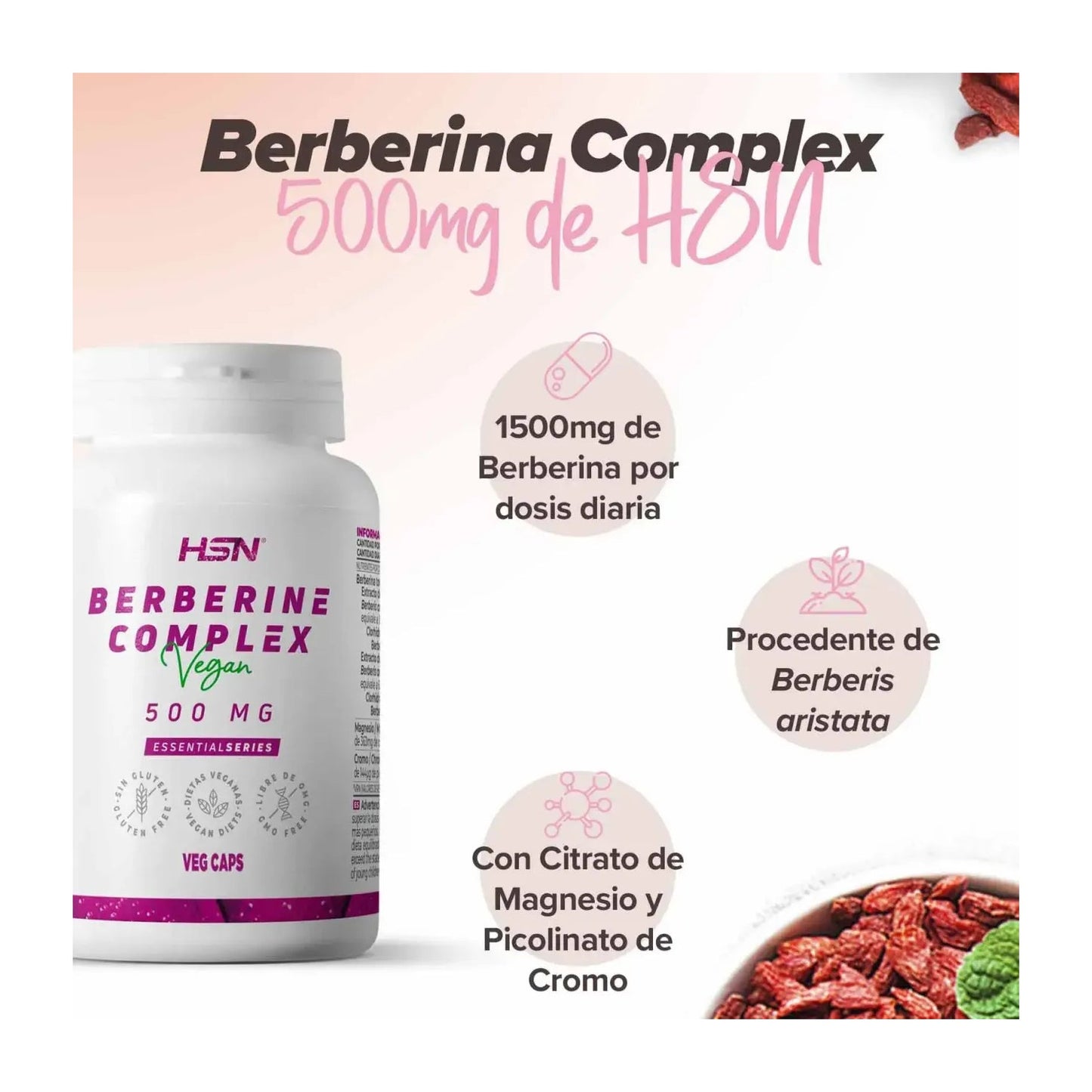 HSN Berberina Complex 500mg 120vcaps