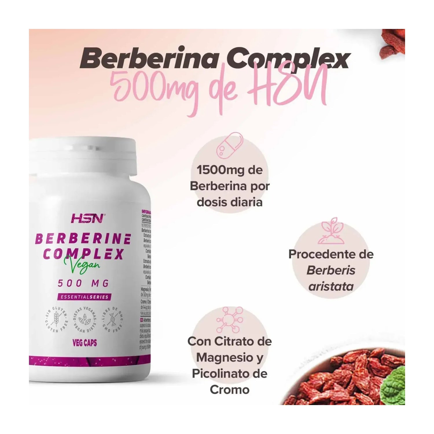HSN Berberina Complex 500mg 120vcaps