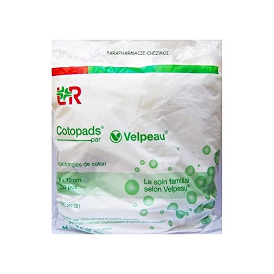 Velpeau Cotopads 8x10cm 200uds