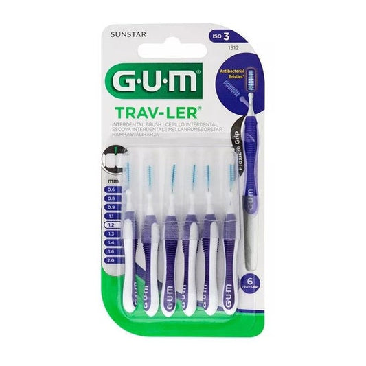 GUM Trav-Ler Cepillo Interdental 1.2mm 6uds